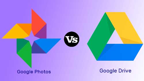 Логотипы Google Photos и Google Drive